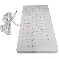 Active Key kompakt Hygiene USB Deutsch weiß (kabelgebunden)