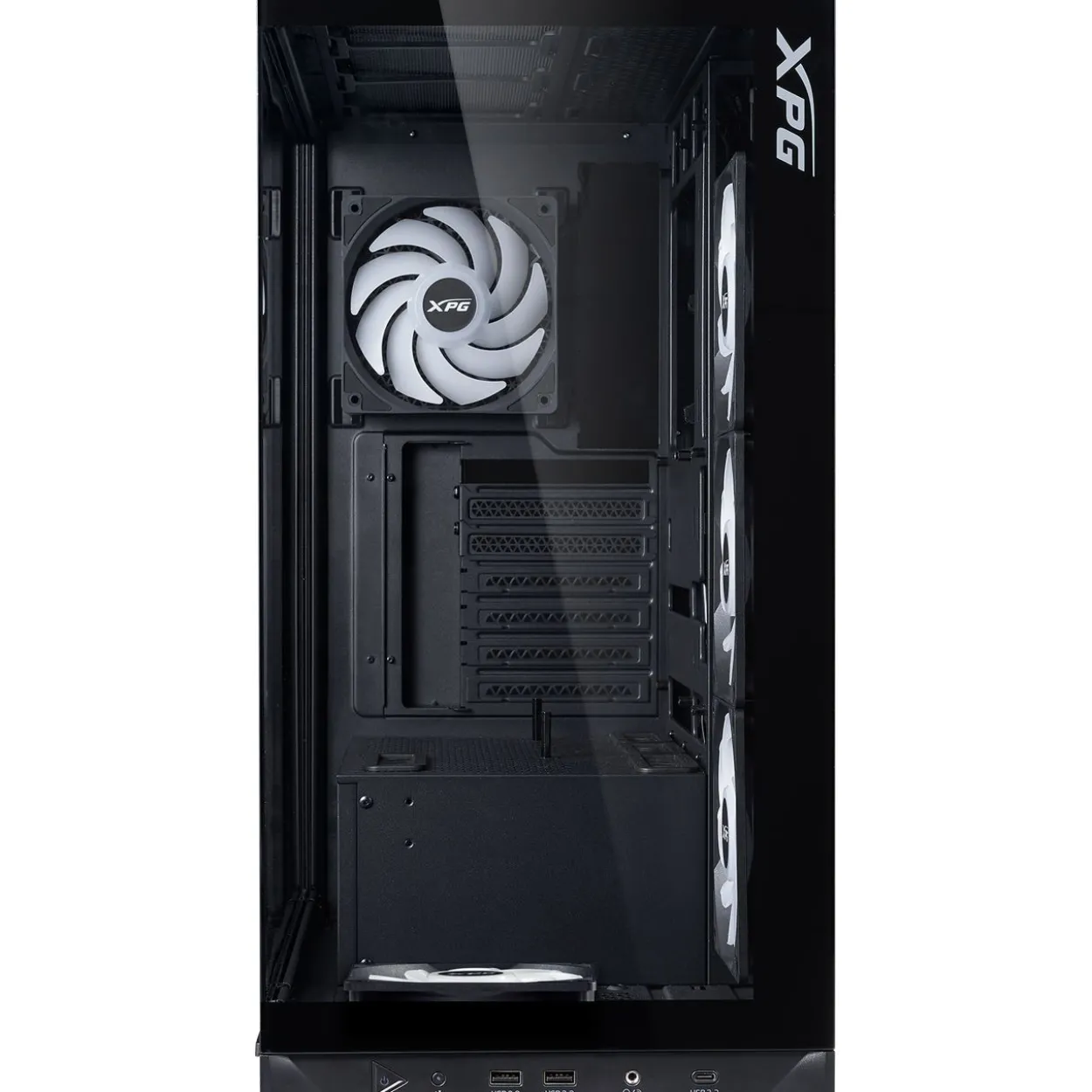 ADATA XPG Invader X BTF Midi Tower ohne Netzteil schwarz