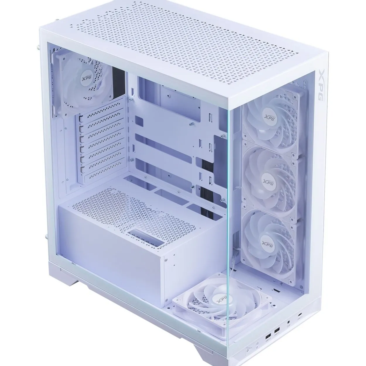 ADATA XPG Invader X BTF Midi Tower ohne Netzteil weiss