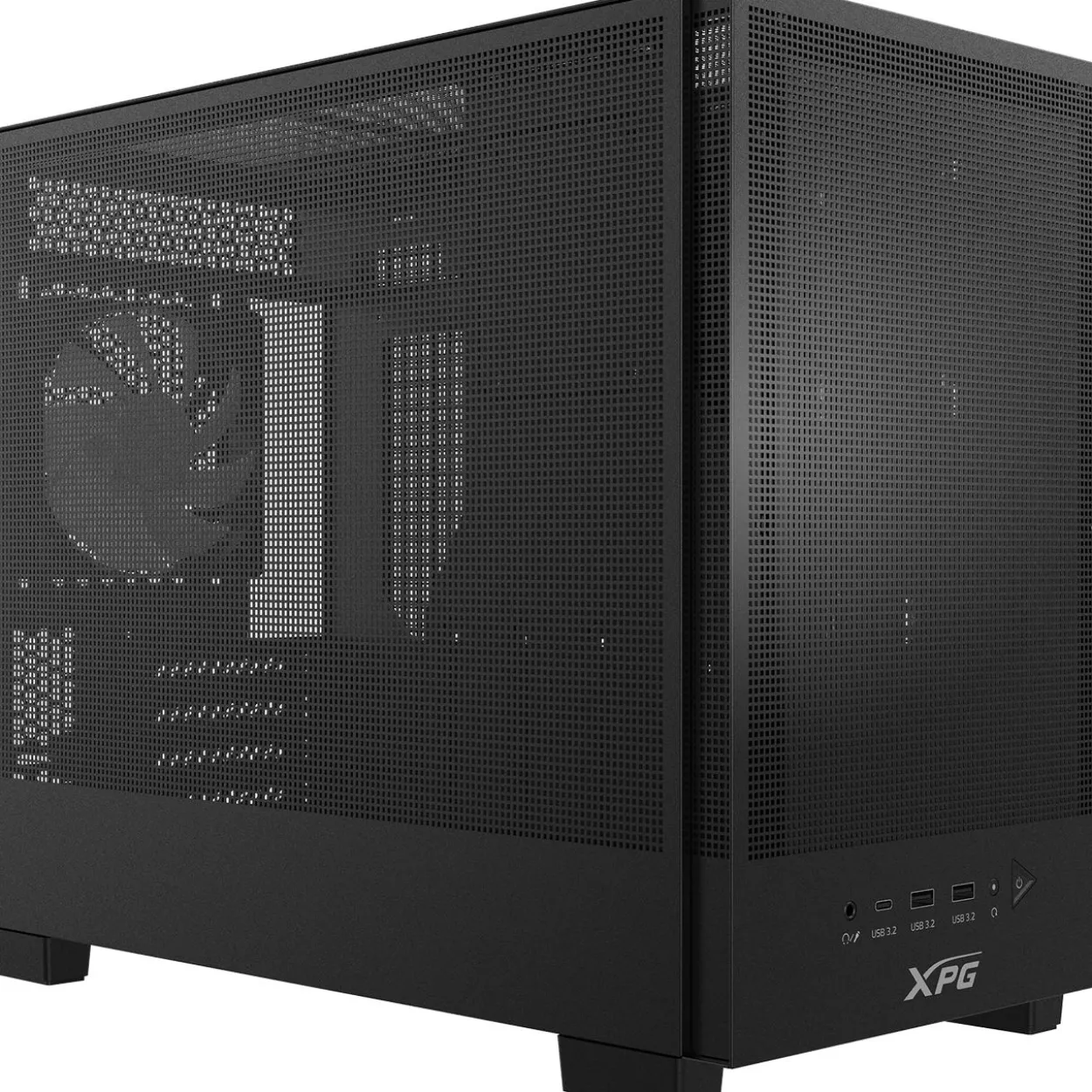 ADATA XPG Valor Mesh Nano Mini Tower ohne Netzteil schwarz