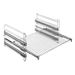 AEG FlexiRunners-Vollauszug TR3LFSTV (silber, für ProCombi, 3 Paar)