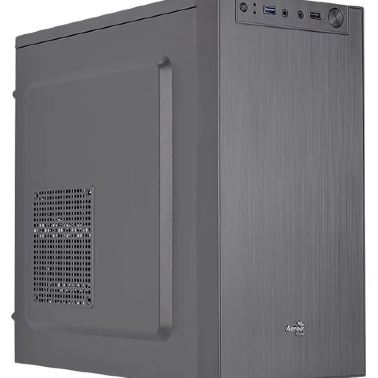 AeroCool CS-108 Mini Tower ohne Netzteil anthrazit