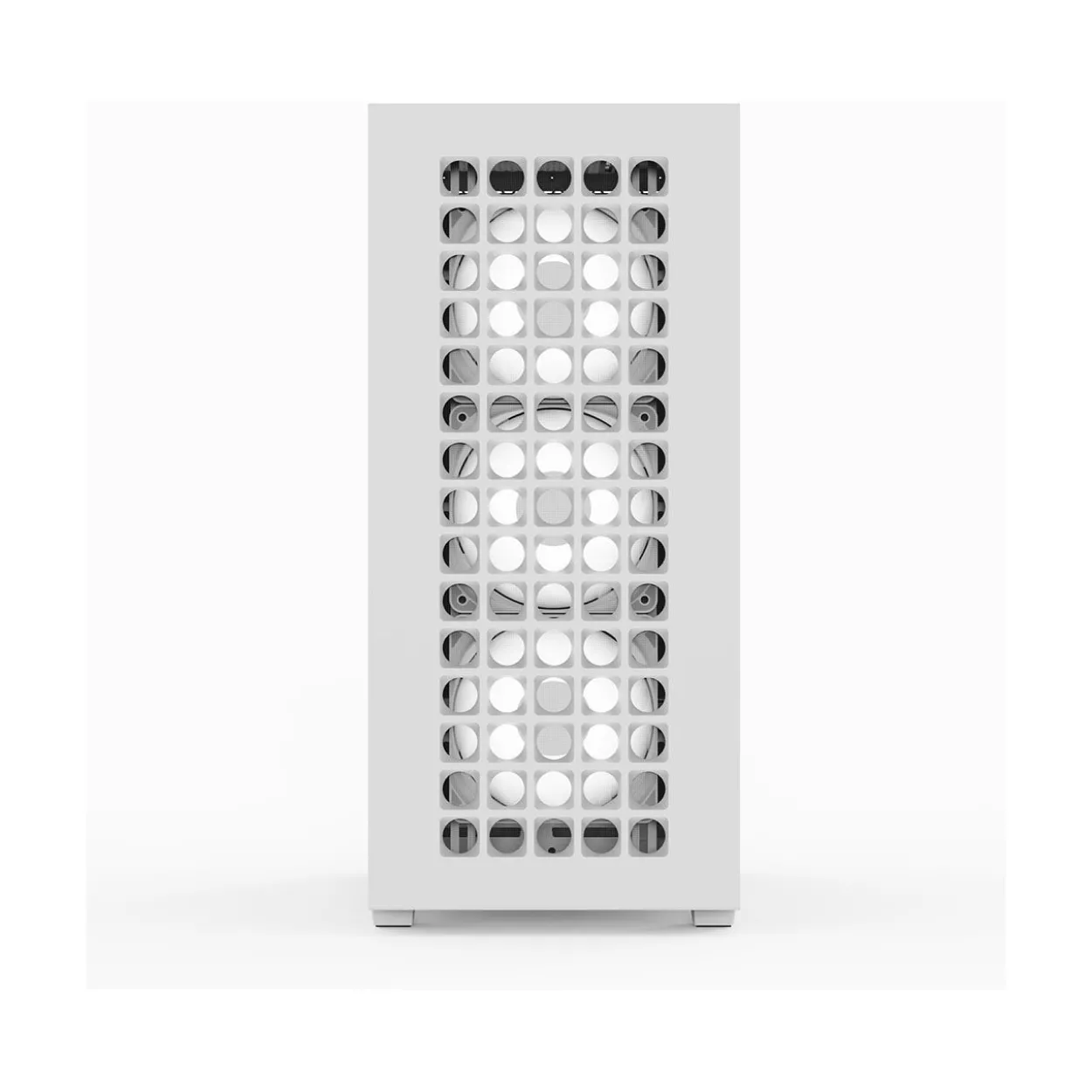 AeroCool D502A Midi Tower ohne Netzteil weiss