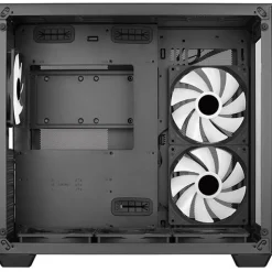 AeroCool Dryft Midi Tower ohne Netzteil schwarz