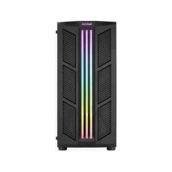 AeroCool Prime v2 ARGB mit Sichtfenster Midi Tower ohne Netzteil schwarz