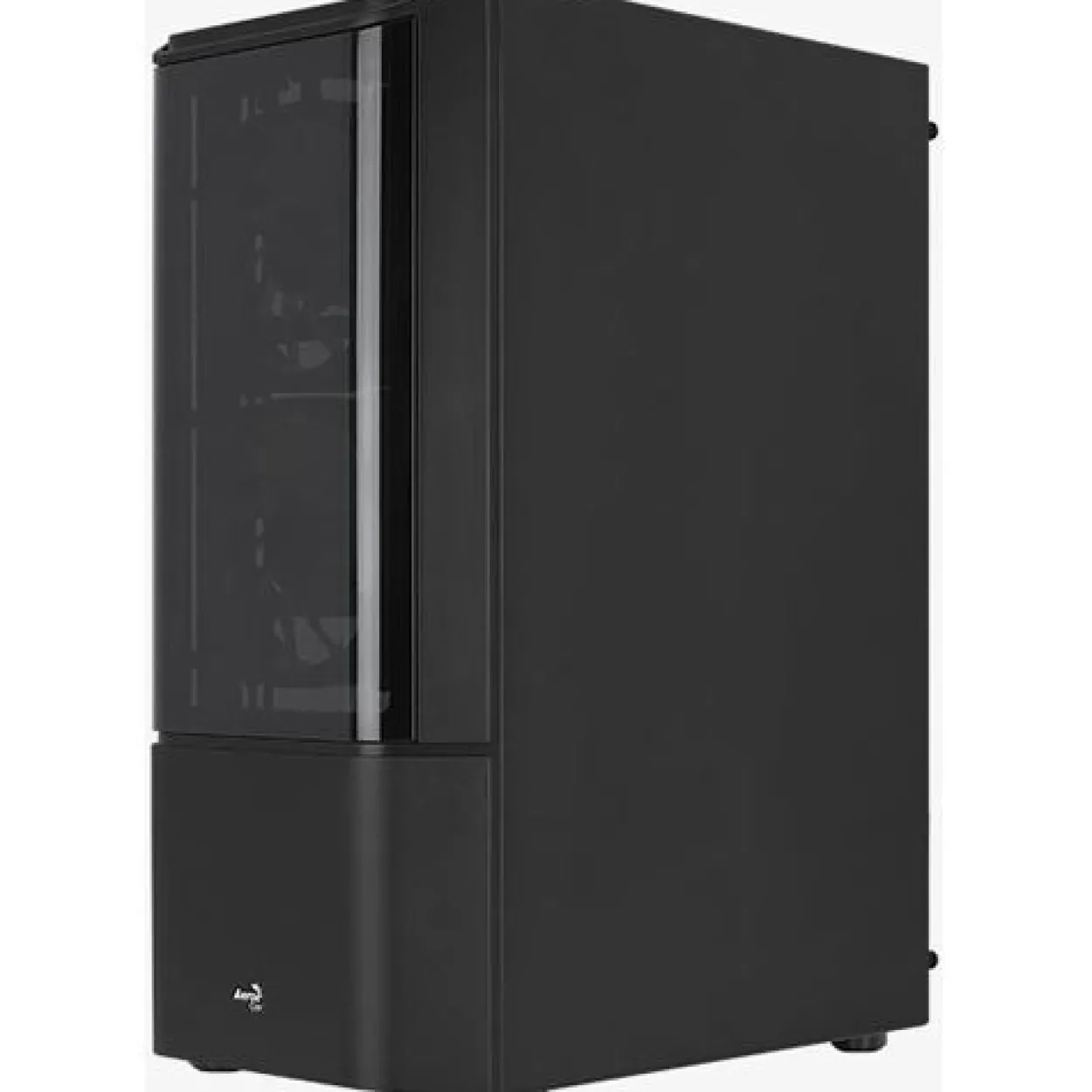 AeroCool Quantum V3 mit Sichtfenster Midi Tower schwarz