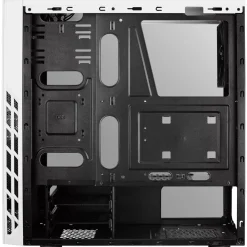 AeroCool Rift mit Sichtfenster Midi Tower ohne Netzteil weiss