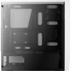 AeroCool Rift mit Sichtfenster Midi Tower ohne Netzteil weiss