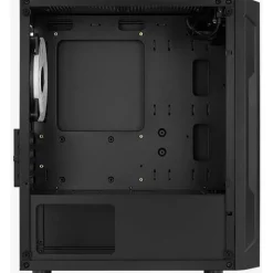 AeroCool Trinity v2 Mini mit Sichtfenster Mini Tower ohne Netzteil schwarz