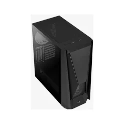 AeroCool Visor mit Sichtfenster Midi Tower ohne Netzteil schwarz