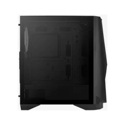 AeroCool Visor mit Sichtfenster Midi Tower ohne Netzteil schwarz
