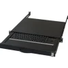 Aixcase 48.3cm Tastaturschublade 1HE DE PS2&USB Trackb. schw