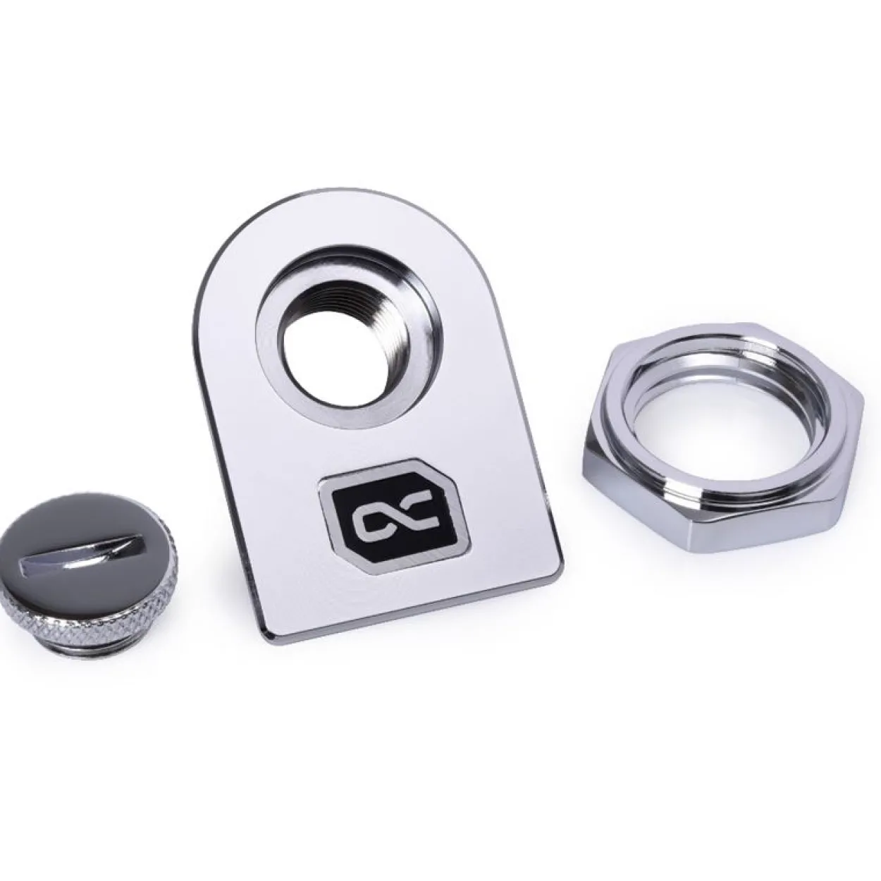 Alphacool Apex Fillport - chrome