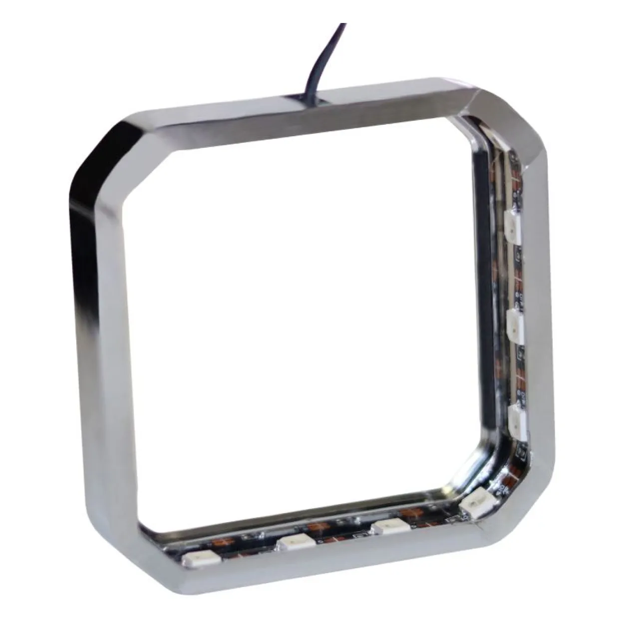 Alphacool Aurora XPX Digital RGB Frame, chrom
