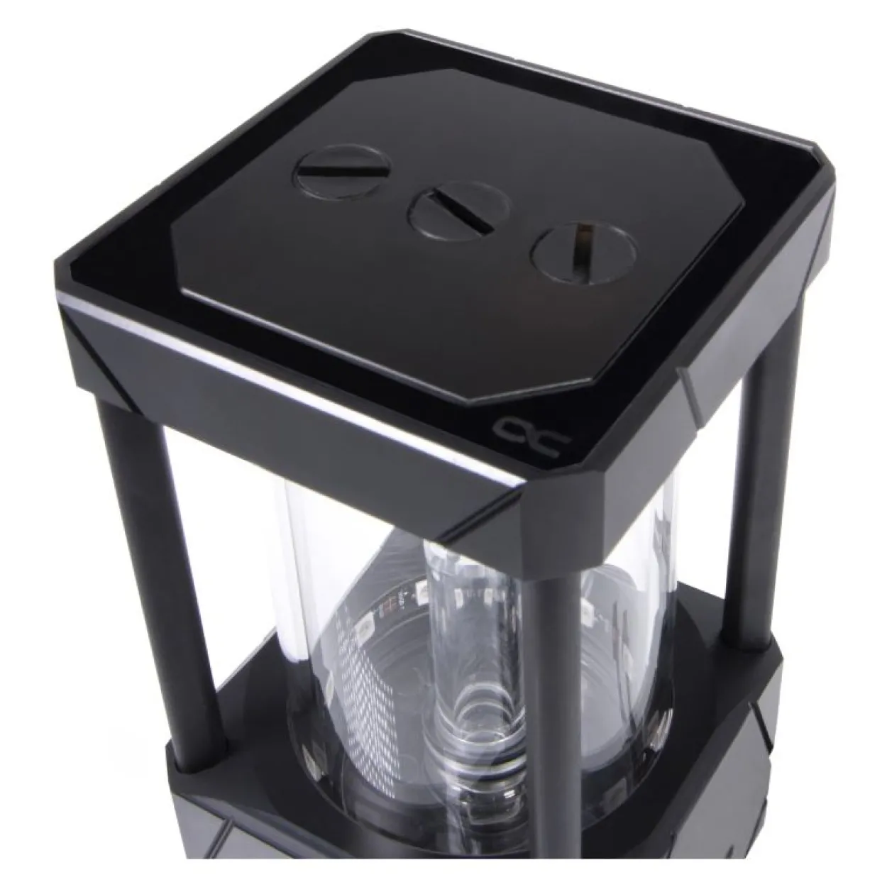 Alphacool Eisbecher Aurora D5 Acetal/Glas - 150mm inkl. VPP Apex D5