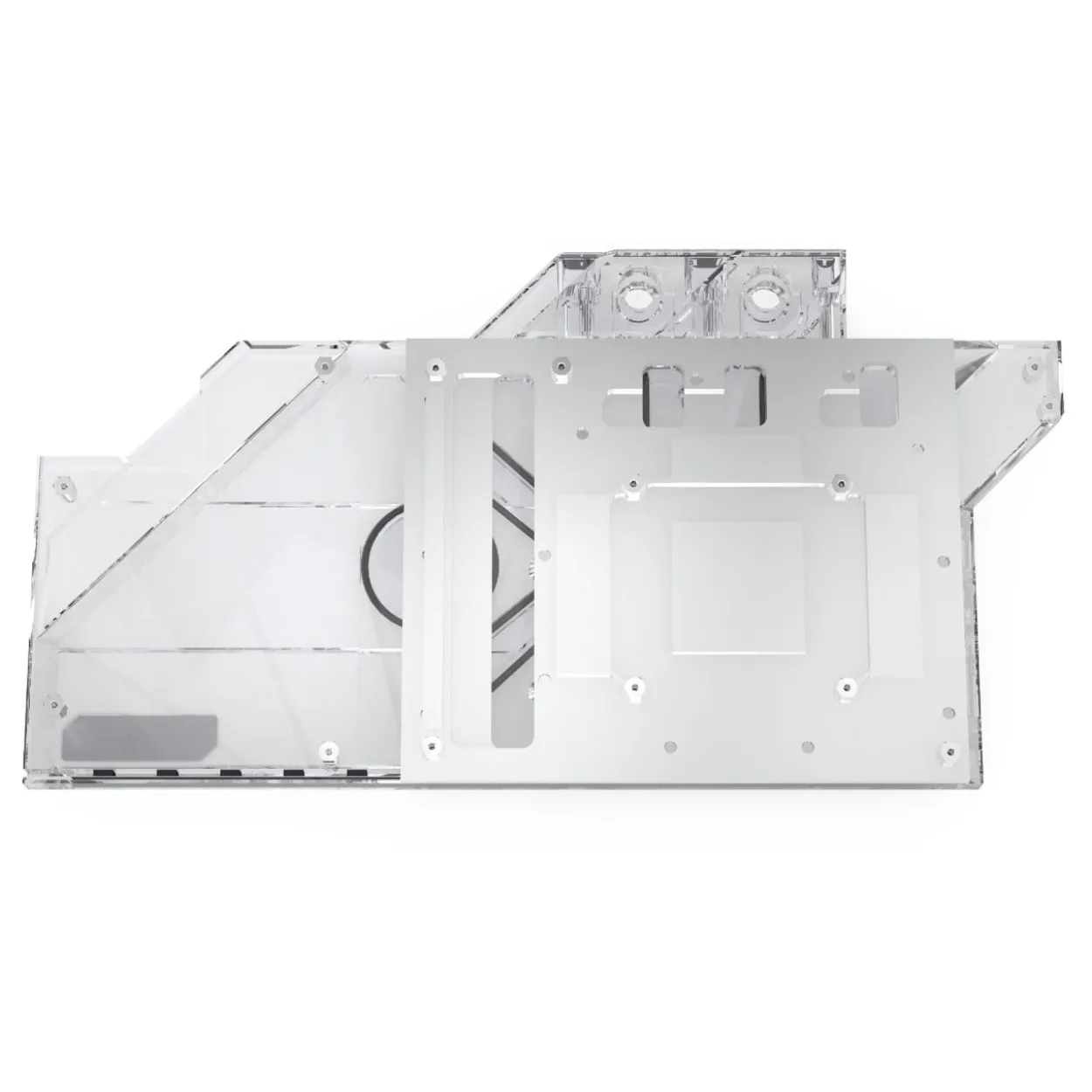 Alphacool Eisblock Aurora Acryl GPX-A AMD Radeon RX 5700 XT Asrock Taichi X8 8G OC