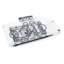 Alphacool Eisblock Aurora Acryl GPX-A Radeon RX 6800 Nitro+ mit Backplate