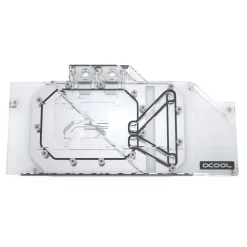 Alphacool Eisblock Aurora Acryl GPX-A AMD Radeon 5700 XT ASUS ROG Strix