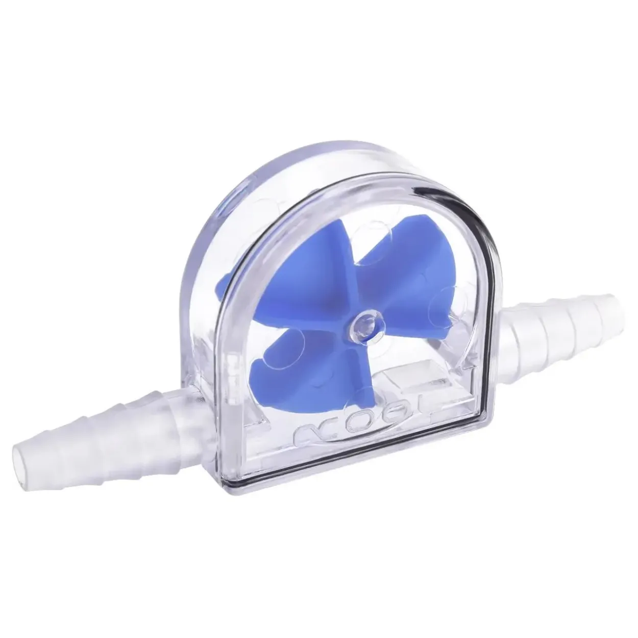Alphacool Eisfluegel Durchflussanzeiger Blau 6-11mm - Acryl