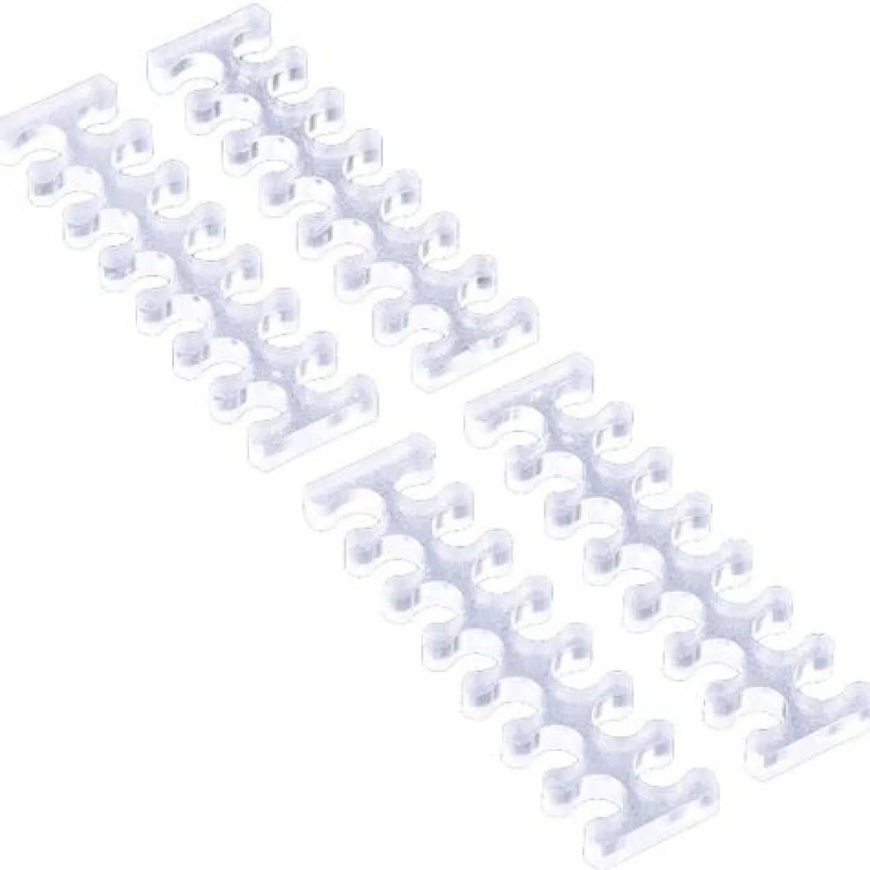 Alphacool Eiskamm X14 - 3mm - 4 Stück klar