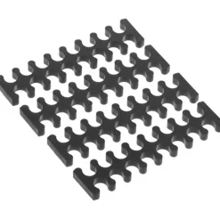 Alphacool Eiskamm X16 - 3mm - 4 Stück schwarz