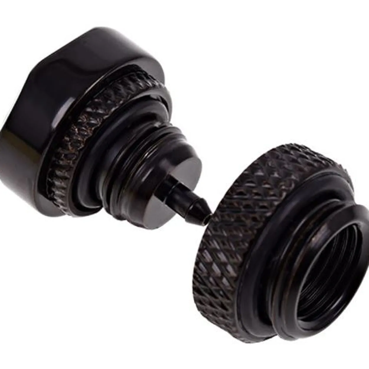 Alphacool Eiszapfen Überdruckventil G1/4 - Deep Black