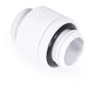 Alphacool Eiszapfen Doppelnippel drehbar G1/4 AG auf G1/4 AG, weiss