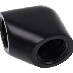 Alphacool Eiszapfen L-Verbinder G1/4 IG auf G1/4 IG - Deep Black