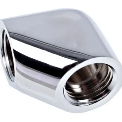 Alphacool Eiszapfen L-Verbinder G1/4 IG auf G1/4 IG - Chrome