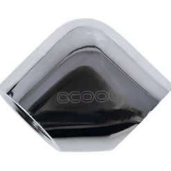 Alphacool Eiszapfen L-Verbinder G1/4 IG auf G1/4 IG - Chrome
