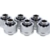 Alphacool Eiszapfen 19/13mm Anschraubtülle G1/4 - Chrome Sixpack