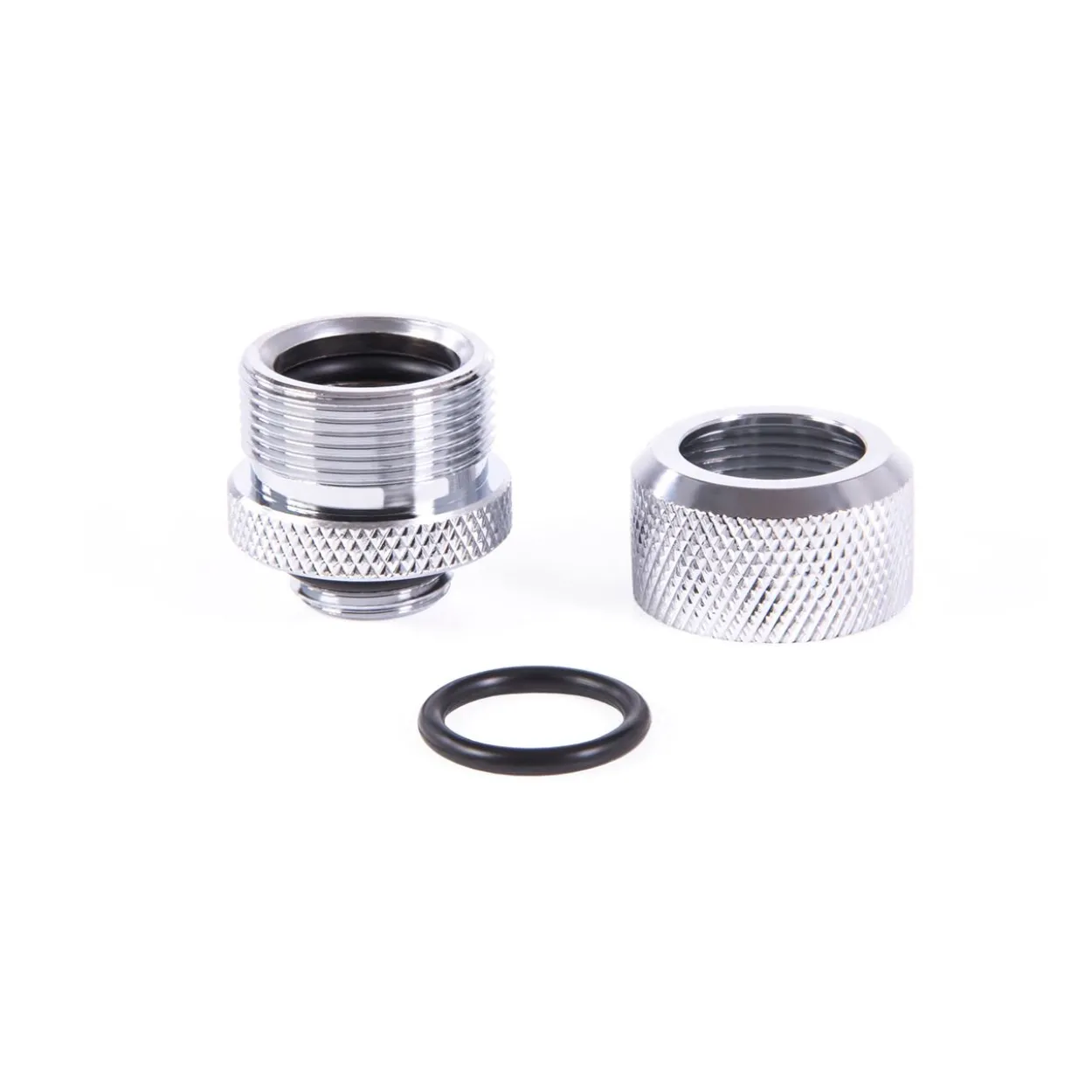 Alphacool Eiszapfen 14mm HardTube Anschraubtülle G1/4 - Chrome Sixpack