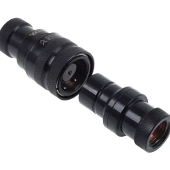 Alphacool Eiszapfen Schnellverschlusskupplungsset G1/4 IG - Deep Black