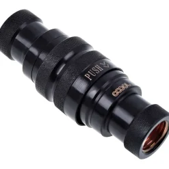 Alphacool Eiszapfen Schnellverschlusskupplungsset G1/4 IG - Deep Black