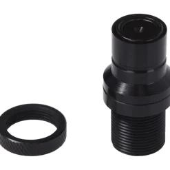 Alphacool Eiszapfen Schnellverschluss Stecker Schott G1/4 IG, schwarz