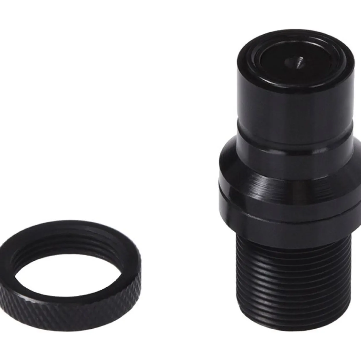 Alphacool Eiszapfen Schnellverschluss Stecker Schott G1/4 IG, schwarz