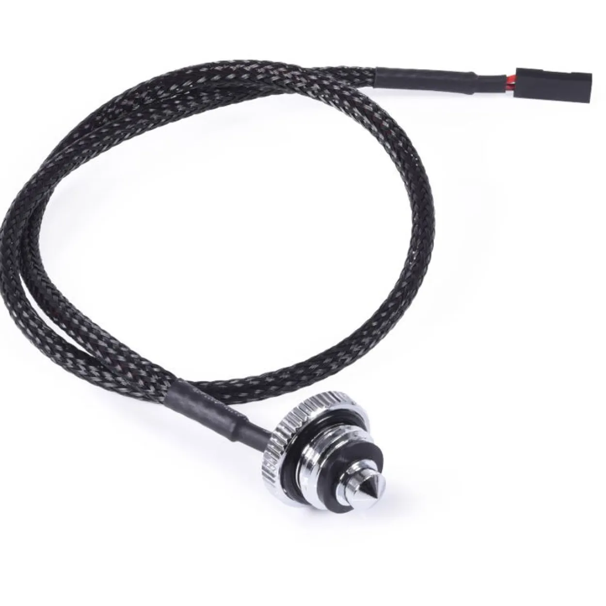 Alphacool Eiszapfen Temperatursensor flach G1/4 - chrom