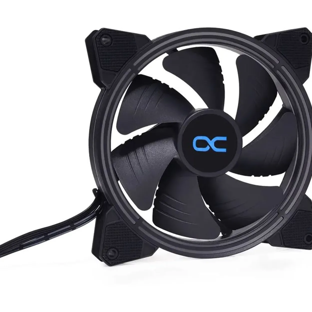 Alphacool Eiszyklon Aurora LUX PRO Digital RGB 140x140x25mm 600-1500 U/min 12-38dB(A) schwarz
