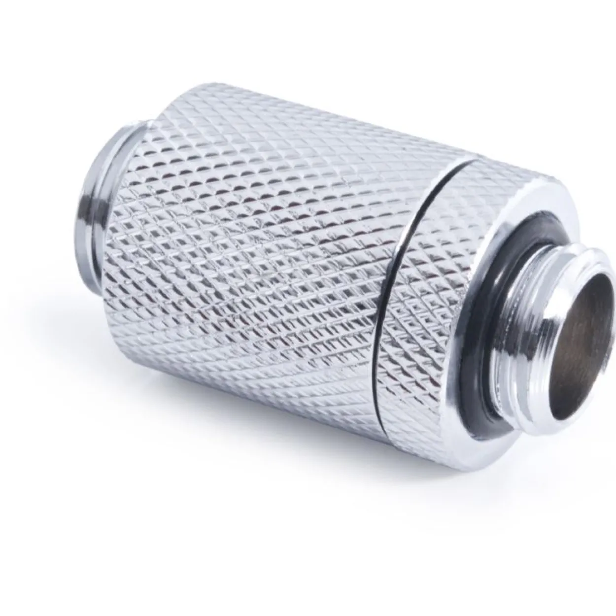Alphacool ES D-Plug 25,5mm G1/4 AG auf G1/4 AG - Chrome