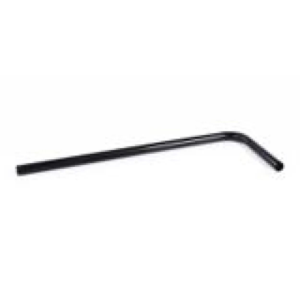 Alphacool HardTube 13mm OD 90° Messing 10/30cm Deep Black