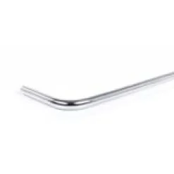 Alphacool HardTube 13mm OD 90° Messing 10/50cm Chrome