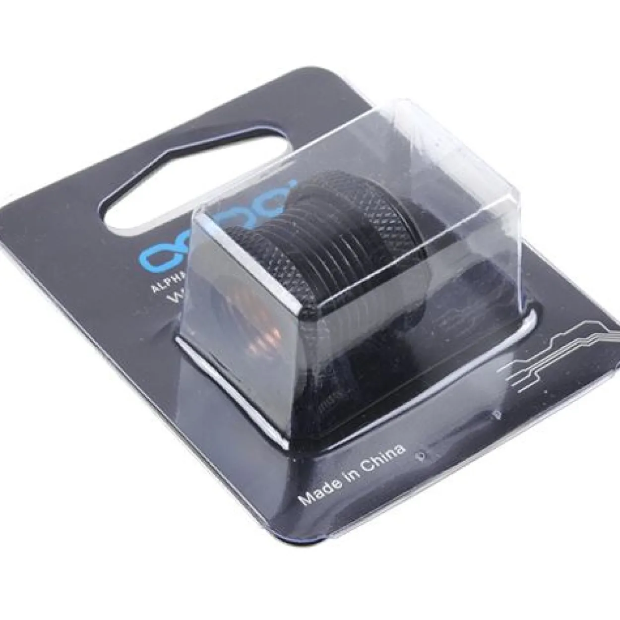 Alphacool HF Schottverschraubung G1/4 - Deep Black