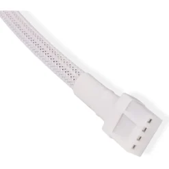 Alphacool Lüfterkabel 4-Pin auf 4-Pin Verlängerung 30cm weiß