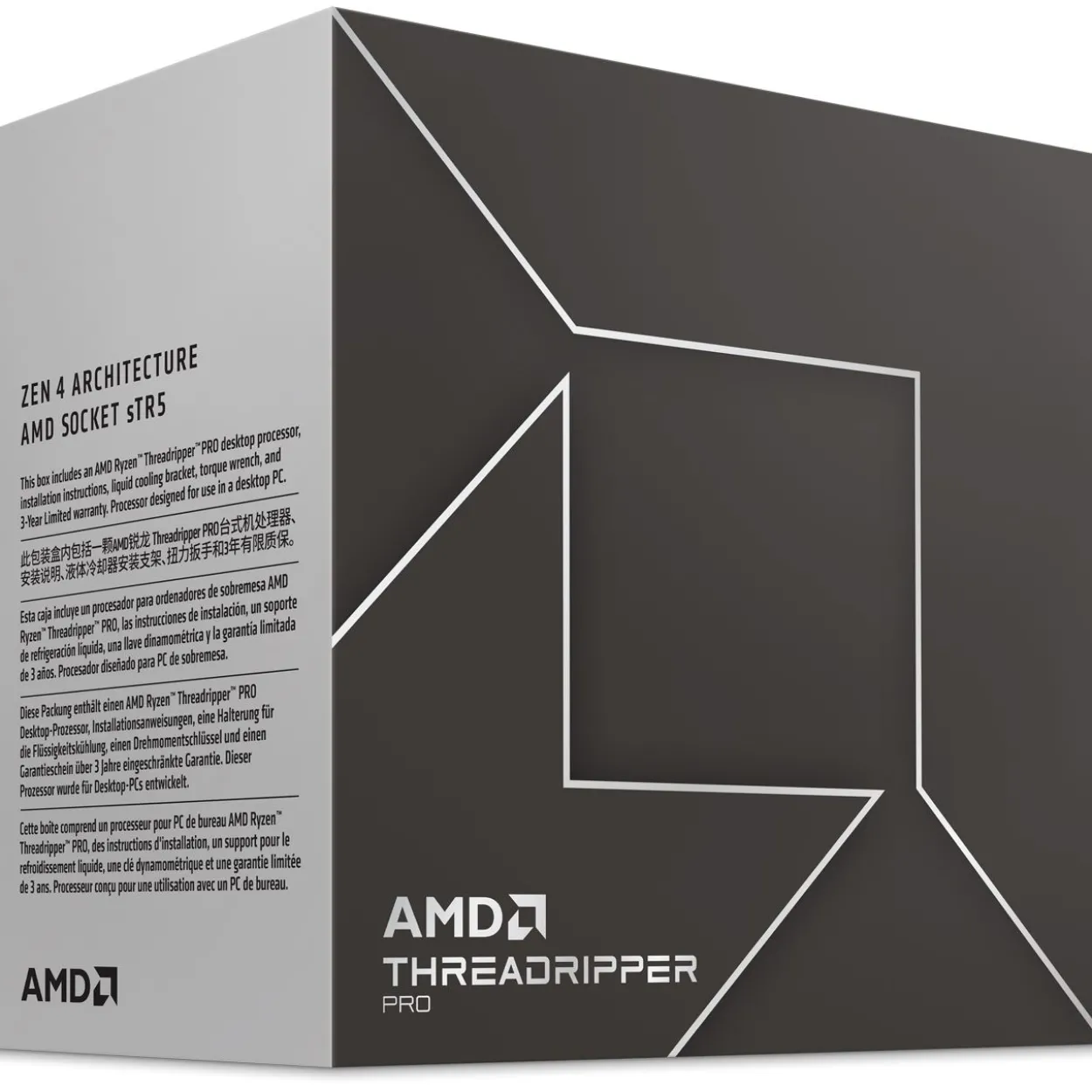 AMD Ryzen Threadripper Pro 7965WX 24x 4.20GHz So.sTR5 WOF