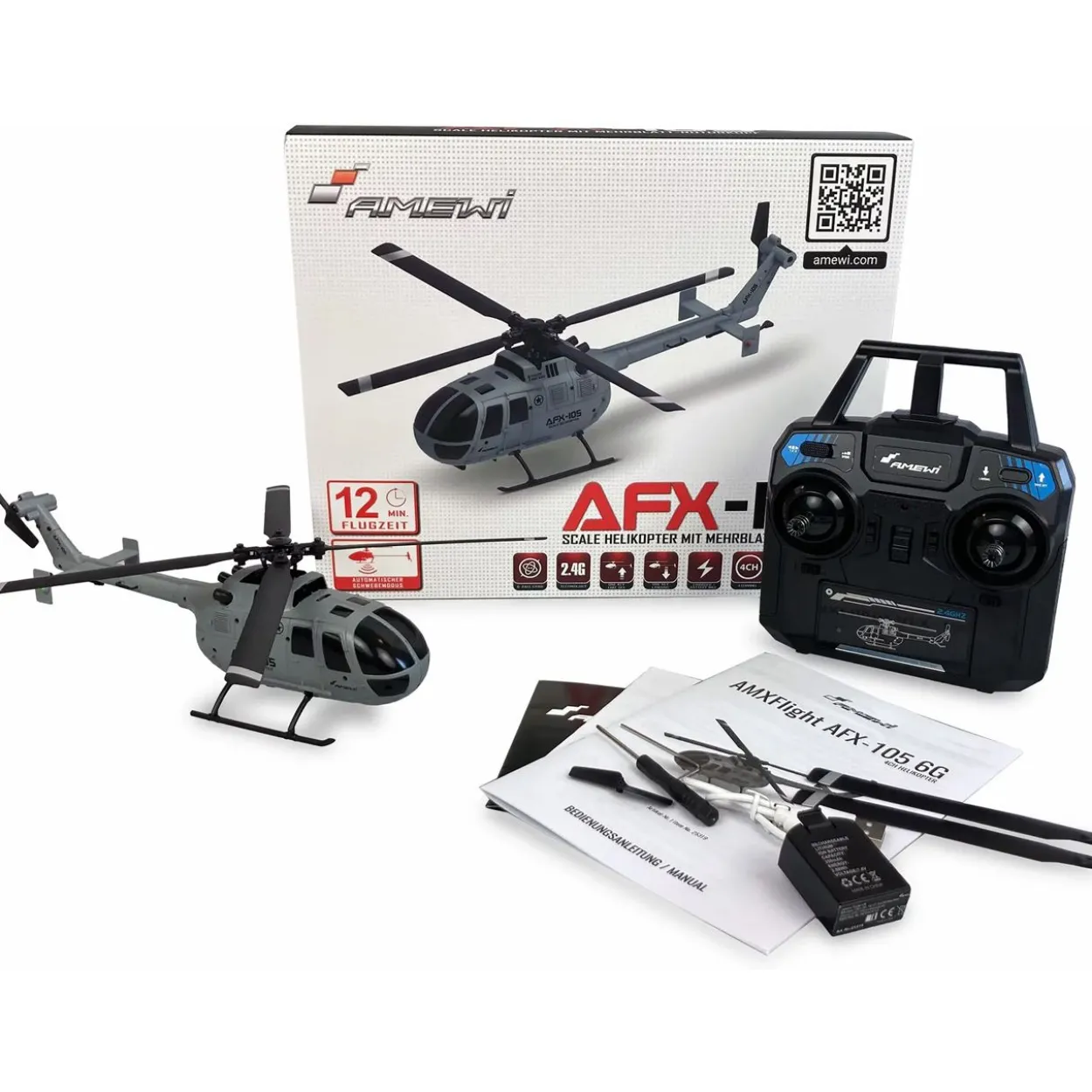 Amewi AFX-105 Helikopter 4-Kanal 6G RTF