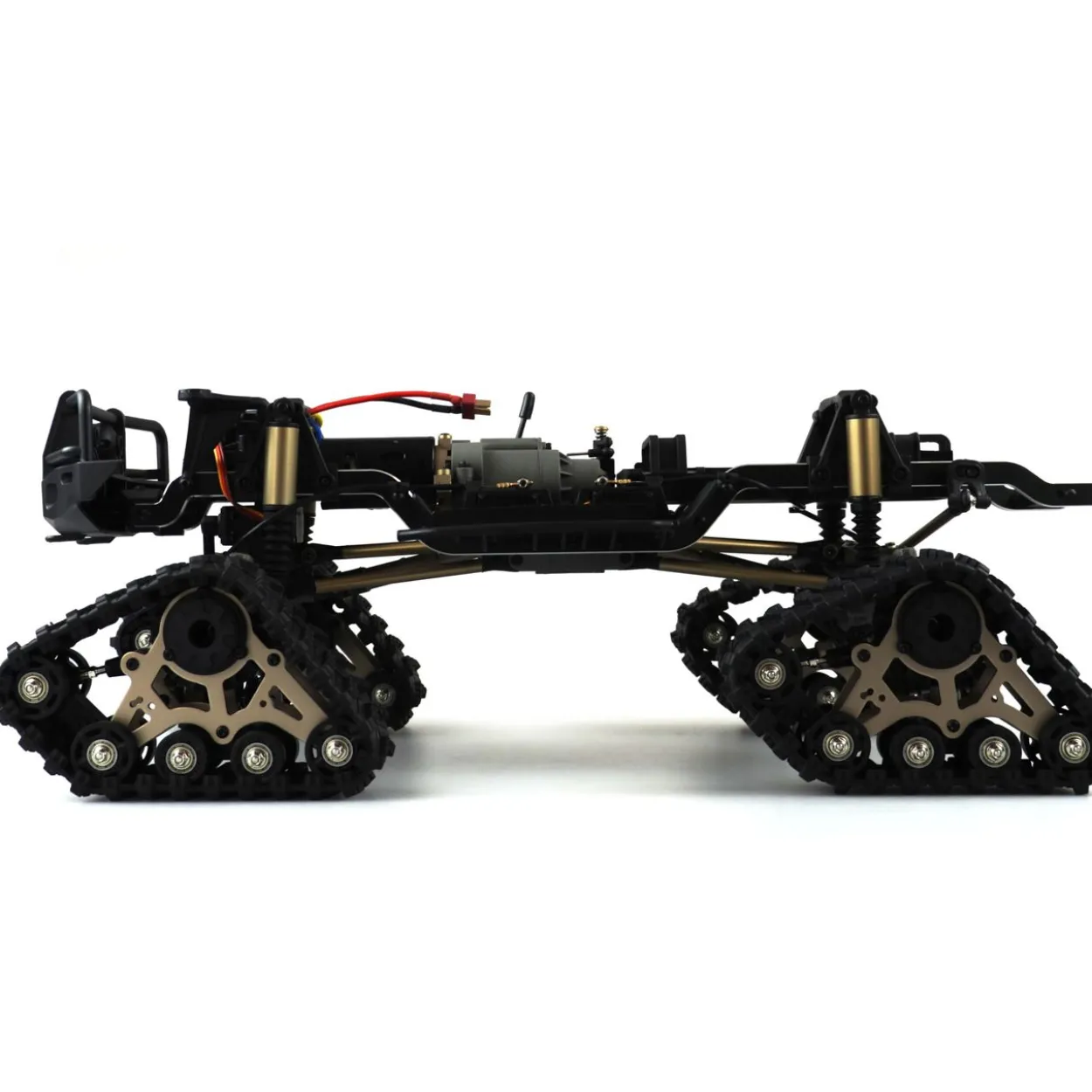 Amewi AMXRock RCX10PTS Crawl.Pick-Up Milit. gr 1:10, RTR gra