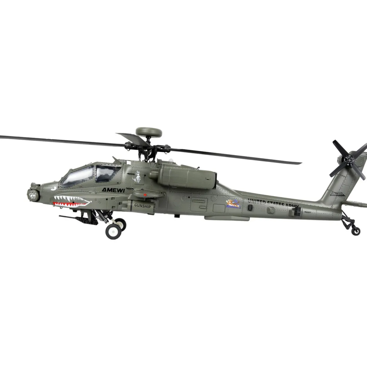 Amewi Apache AH-64D CP Helikopter 6G/3D RTF grün 16+