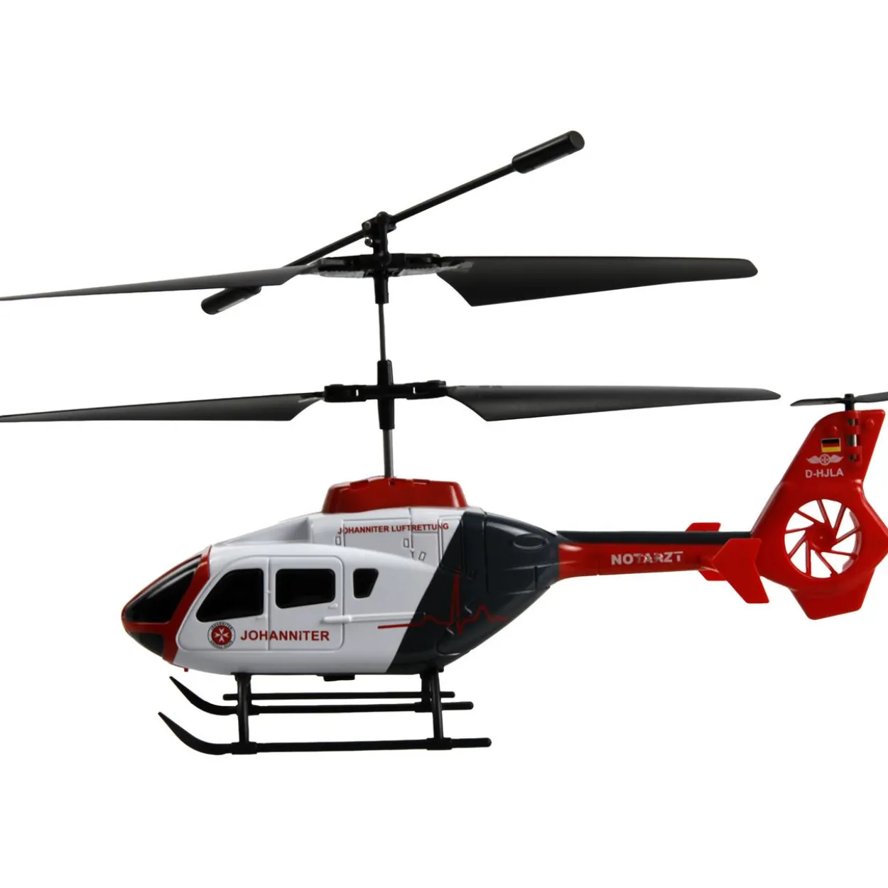 AMEWI EC135 CX Johanniter Koaxial Hubschrauber 3-Kanal RTF