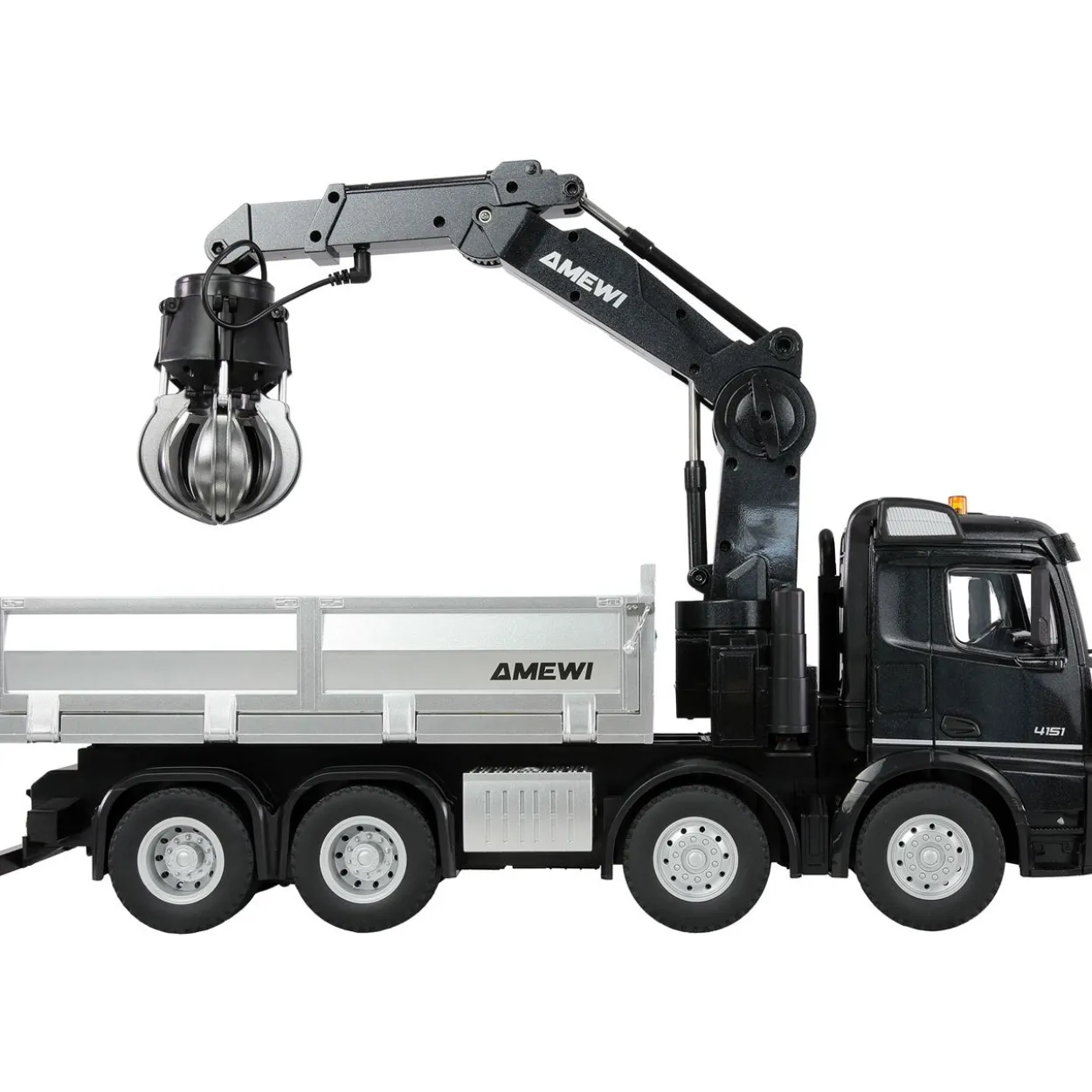 Amewi Mercedes Arocs Kranwagen m. Kipper 8x4/4 4WD 1:18 RTR