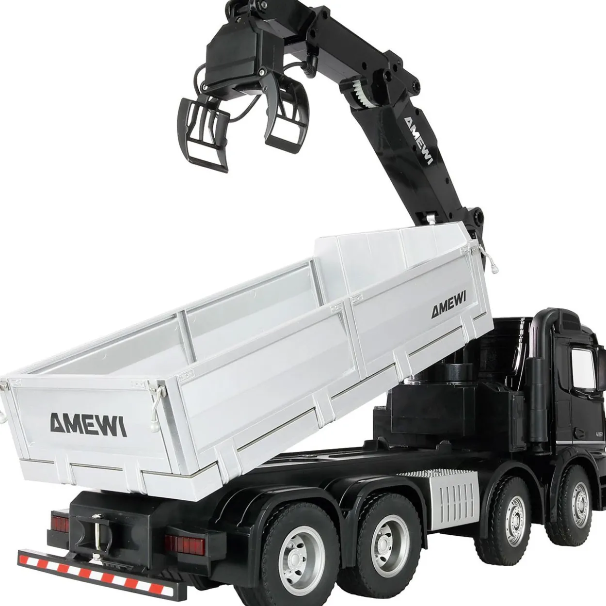 Amewi Mercedes Arocs Kranwagen m. Kipper 8x4/4 4WD 1:18 RTR